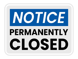 RH Permanently Closed