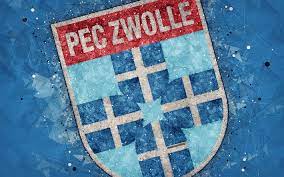 The current status of the logo is active, which means the logo is currently in use. Download Wallpapers Pec Zwolle 4k Logo Geometric Art Dutch Football Club Blue Background Eredivisie Zwolle Netherlands Creative Art Football Besthqwal Sports Wallpapers Geometric Art Geometric Logo