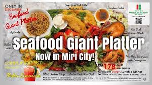 Kitchen crew february 10, 2019. Seafood Giant Platter Now In Imperial Palace Hotel Miri Miri City Sharing