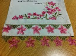 Igne Oyasi Havlu Kenarlari Tesettur Esarp Modelleri 2020 Baby Knitting Patterns Havlular Oya Ornekleri