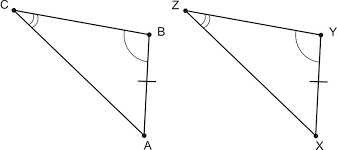 The two triangles shown are congruent: Triangle Congruence Using Aas Ck 12 Foundation