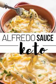 Keto Alfredo Sauce Recipe Quick And Easy And So Creamy With Parmesan Cheese Butter And Cre Alfredo Sauce Recipe Alfredo Sauce Recipe Easy Alfredo Sauce Easy