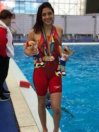 She participated in the 2017 fina world junior swimming championships where she won two gold medals. Delfina Pignatiello Estoy Feliz De Deportes Argentina Facebook