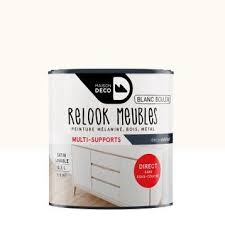 Peinture Pour Meuble Objet Et Porte Satine Maison Deco Blanc 0 5 L Peinture Meuble Peindre Meuble Cuisine Peinture Acrylique Murale