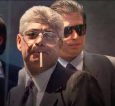 Mobbed up Philly lawyer Robert Simone ~ 1st pic: Philly mob lawyer Robert  Simone, with Scarfo Jr standing behind him 2nd pic: mob lawyer Bobby Simone  is pictured shaking hands with