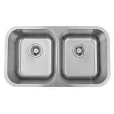 Maybe you would like to learn more about one of these? Double Undermount Kitchen Sink 32 Inch X 18 Inch Bain Depot
