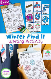There is absolutely a time and a place for that while learning to form specific letters but these writing activities are less structured, more creative and a good compliment to the drill that comes with learning to write. Free Winter Writing Center Activity The Kindergarten Connection