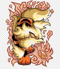 Mega ninetales pokemon coloring pages coloring pages. Arcanine Drawing Growlithe Design Carnivoran Vertebrate Fictional Character Png Pngwing