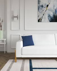 The six yellow euro pillows added a pop of color to the sea blue pillows with the white comforters. What Color Throw Pillow Goes With White Couch Roomdsign Com