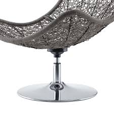 They are made of natural materials. Brighton Wicker Rattan Outdoor Patio Swivel Lounge Chair Contemporary Modern Furniture Modway