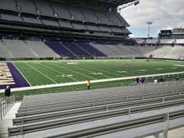 Husky Stadium Section 132 Home Of Washington Huskies