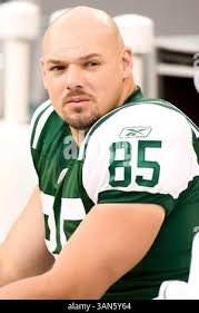 New York Jets' James Dearth walks