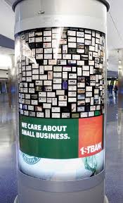 Bank Squeezes Over 500 Customers Into These Clever Ads Banks Ads Small Business Banking 1st Bank