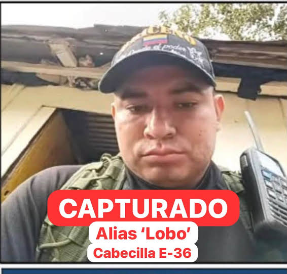 Uno tras otro van cayendo los criminales que delinquen en Antioquia. Fue capturado  alias 'Lobo', cabecilla de la estructura 36 de las disidencias de 'Calarcá'.  En la operación conjunta entre Ejército