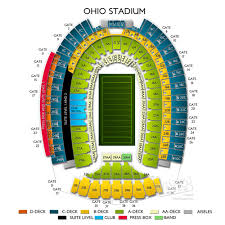 70 ageless ohio stadium seating chart photos