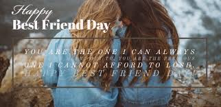 Just like always, this year on 8th june national best friends day will be celebrated with your close friends.you can enjoy this day with loads of happiness and enthusiasm and send them all the love you have. 0vl97chvuoe Lm