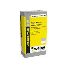 Weber Mix 615 Trass Zement Mauermortel 25 Kg Online Kaufen Bausep De