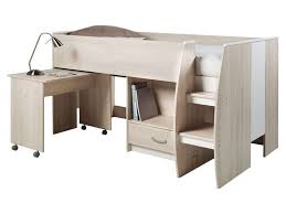 Lit Compact 90x190 Cm Enzo Coloris Acacia Conforama