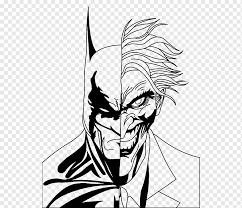 Download free printable batman logo and use any clip art,coloring,png graphics in your website, document or presentation. Dc Batman And Joker Illustration Batman Joker Drawing Sketch Batman Outline Pencil Monochrome Head Png Pngwing