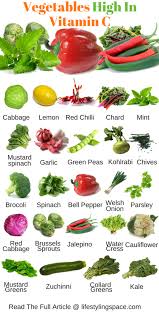 which vegetables are high in vitamin c vitamin rich foods