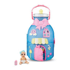 We already have the larger baby born surprise bath time doll, which was a big hit with my 3 year old daughter n, so we were excited to try out the new collectables, which share some of the same features. Baby Born Surprise Baby Bottle Dollhouse Toy Exclusive Accessories Open Box