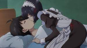 X \ Stilts على X: Did the maid just kiss him!? I'm finally interested in  something about this show other'n thighs & Aika #syomin_anime  t.co9oj5hZQien