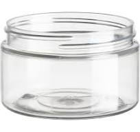 4 oz. Clear PET Plastic Wide Mouth Jar, 70mm 70-400