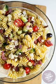 And watch videos demonstrating recipe prep and cooking techniques. Mediterranean Pasta Salad Table For Two By Julie Chiou