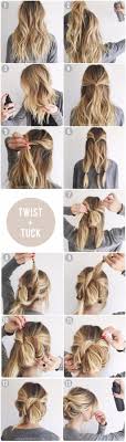 Secure it with an elastic band and bobby pins. 60 Easy Step By Step Hair Tutorials For Long Medium Short Hair Her Style Code