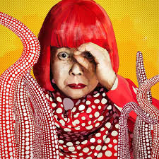 The Day Of The Dotted Tentacle Portrait Of Yayoi Kusama Procreateapp Illustration Ipaddrawing Portrait Yayoi Kusama Portrait Yayoi