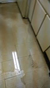 Flooded Kitchen Flooring Home Tile Floor