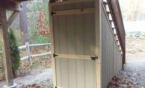 Storage Shed Organization Under Decks 18 Ideas Outdoor Stairs Outdoor Storage Sheds Storage Shed