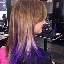 Purple Passion Purple Ombre Perfect Pop Of Color Sparks Hair Color Long Hair Styles Hair Styles