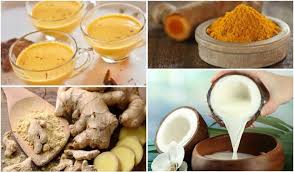 Mix Ginger Turmeric And Coconut Milk And Drink 1 Hour Before Going To Bed You Will Be Surprised By The Results The Next Morning Acafrao Ideias Oleo De Coco
