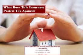 A title search involves doing thorough research on the history of the property's ownership. What Does Title Insurance Protect You Against Weston Title Escrow
