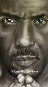 #idriselba #charcoaldrawing