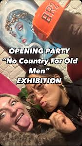Throwing it back to the opening night of #NoCountryForOldMen at La Fleur  Gallery & Cafe! 💥, It was a whole vibe—total who’s who of the downtown  street art scene showed up to support. Femme energy was ...