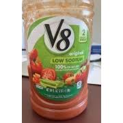 v8 100 vegetable juice original low