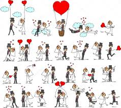 Vintage einladungskarten hochzeit comic creme lustig hochzeit heiraten antrag ehering ich will ich möchte park comic brautpaar 16319 fototapete hochzeit lustig cartoon cartoon wedding uli stein hochzeit witze lustige witze lustige glückwunschkarte zur hochzeit mit brautpaar ja ja auf eine traumhafte zukunft auch zum direkt versenden mit ihrem persönlichen text als küssen von luftzone liebe. Vektorgrafiken Hochzeit Comic Vektorbilder Hochzeit Comic Depositphotos