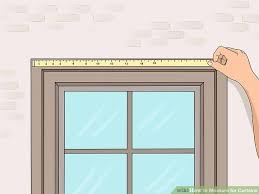 3 Ways To Measure For Curtains Wikihow