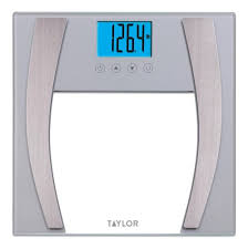 A weight scale is an essential item in a modern day home. Taylor Body Fat Scale Canadian Tire