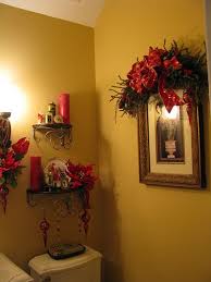 The Christmas Decorated Bathrooms Christmas Bathroom Decor Christmas Bathroom Christmas Tree Decorations
