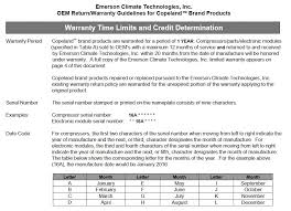 Copeland Compressor Serial Numbers Capitalfasr