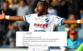 El festejo de brian ocampo. Nacional Gano Para Seguir Vivo Y Penarol Perdio Sobre La Hora