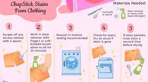 How To Remove Melted Chapstick Stains On Clothes