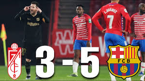 Barcelona is sitting in third place in the table with 71 points and win a win today could move up in the standings to a. Granada Vs Barcelona 3 5 Copa Del Rey Quarter Final 2021 Match Review Youtube