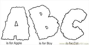 Free, printable coloring pages for adults that are not only fun but extremely relaxing. Abc Coloring Page For Kids Free Alphabets Printable Coloring Pages Online For Kids Coloringpages101 Com Coloring Pages For Kids