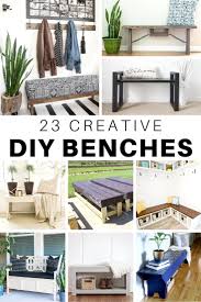 23 Creative Diy Bench Plans And Ideas The House Of Wood