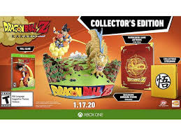 Game details after the success of the xenoverse series, it's time to introduce a new classic 2d dragon ball fighting game for this generation's consoles. Dragon Ball Z Kakarot Collector S Edition Xbox One Newegg Com