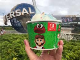 Sized included 4, 6, 8 & 10 cake layers and fillings: Review Get A Super Nintendo Flavor With Super Mario Birthday Cake Batter Bash Ice Cream At Universal Orlando Resort